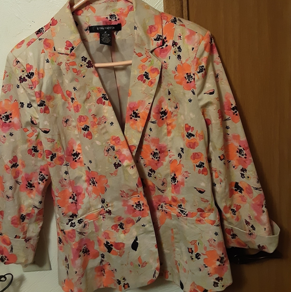 89th & Madison One Button Blazer
